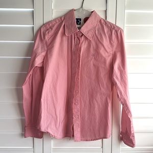 Lily Pulitzer pink button down shirt